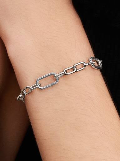 TIZOR Chain Link Bracelet